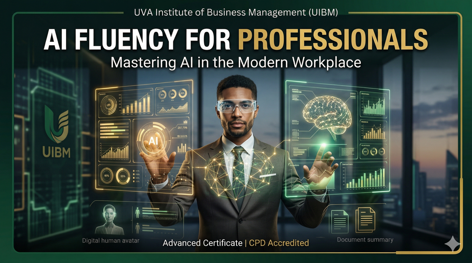 Advanced Certificate in AI Fluency for Professionals