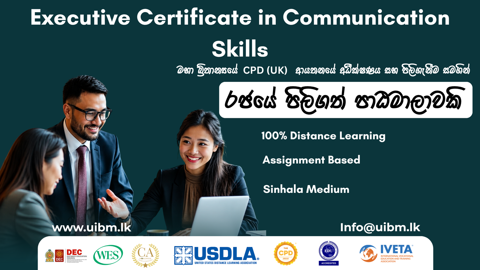 Executive Certificate in Communication Skills