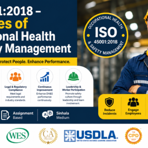 ISO 45001:2018 - Principles of Occupational Health and Safety Management