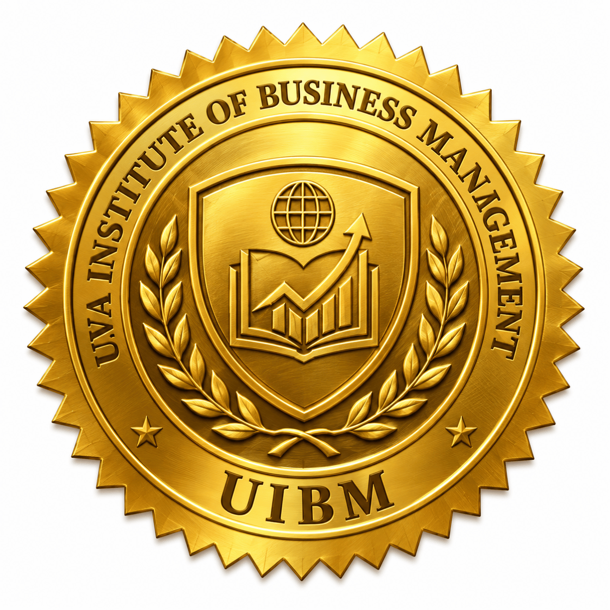 Official Institutional Seal - Uva Institute of Business Management
